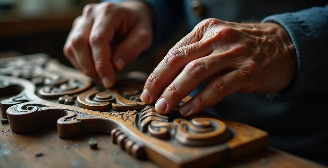 Meister dokumentiert traditionelle Handgriffe mit 4K-Kamera für digitales Archiv